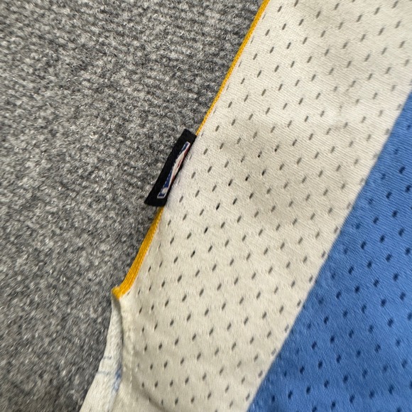 VTG NBA Reebok Carmelo Anthony #15 Denver Nuggets Jersey Men's XL Mesh - Picture 6 of 9